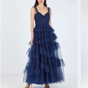 BCBGMAXAZRIA Lucie Tulle Gown